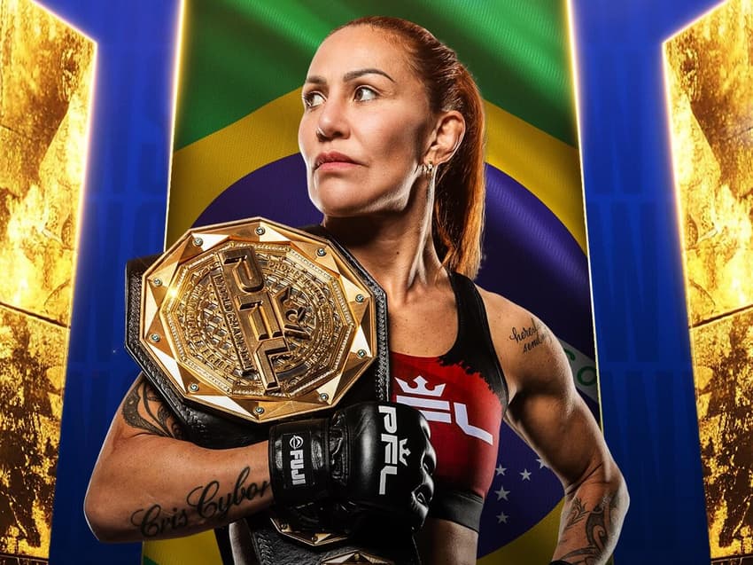 Cyborg manteve título da PFL (Foto: Reprodução Instagram PFL MMA)