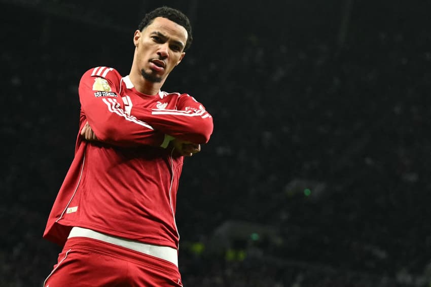 Ekitike celebra gol do Liverpool (Foto: Justin Tallis/ AFP)