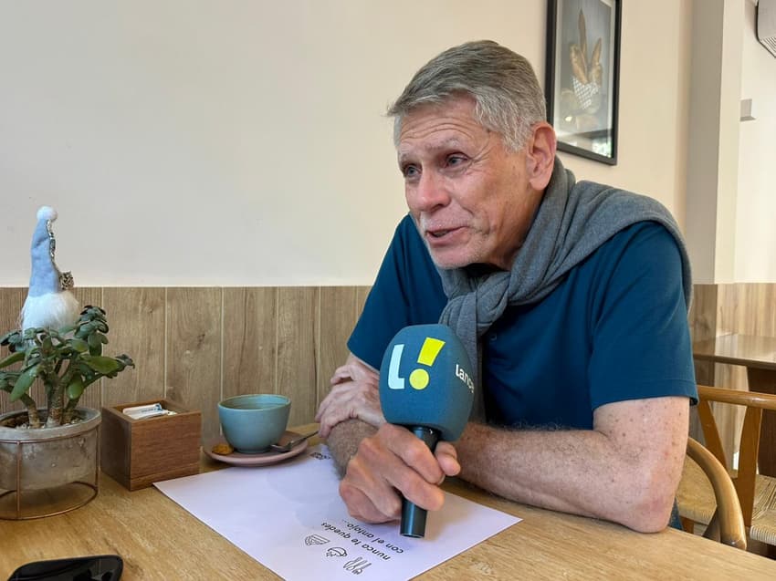 Paulo Autuori em entrevista ao Lance! (Foto: Lucas Bayer/Lance!)