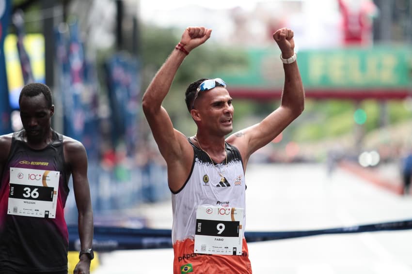 Fabio Jesus Correa foi o terceiro colocado da São Silvestre