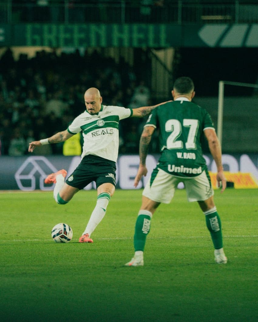 Maicon, zagueiro do Coritiba