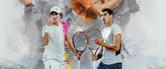 João Fonseca e Carlos Alcaraz vão se enfrentar em São Paulo, em dezembro (Reprodução)