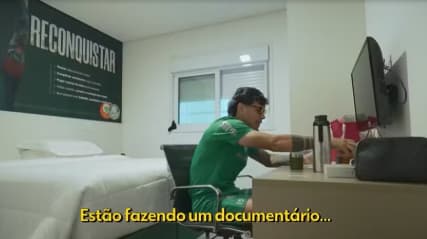 Série documental revela bastidores do Palmeiras na temporada 2025 (Foto: Reprodução/Sportv)