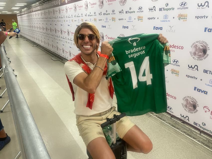 Jorginho, o "Menzinho", no Maracanã (Foto: Pedro Cobalea/ Lance!)