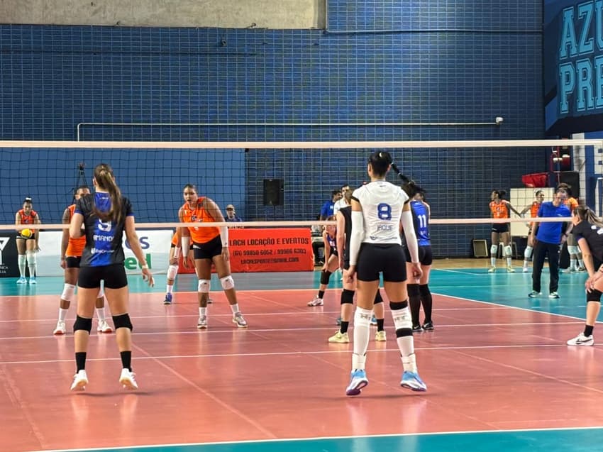 Jaque volta às quadras como líbero do pinheiros na Superliga B (Foto: Beatriz Pinheiro / Lance!)