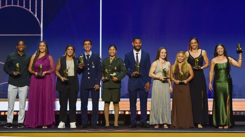 Melhores das modalidades na cerimônia na Cidade das Artes na Barra da Tijuca, Rio de Janeiro. Organizado pelo Comitê Olímpico do Brasil anualmente desde 1999, o Prêmio Brasil Olímpico é considerado o Oscar do esporte brasileiro (Foto: Paulo Mumia/COB)