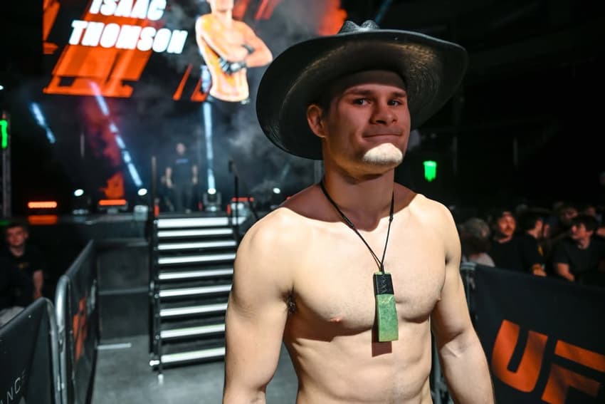 Isaac Thomson enfrentará Tubarão no UFC Vegas 112 (Foto: Reprodução/UFC)