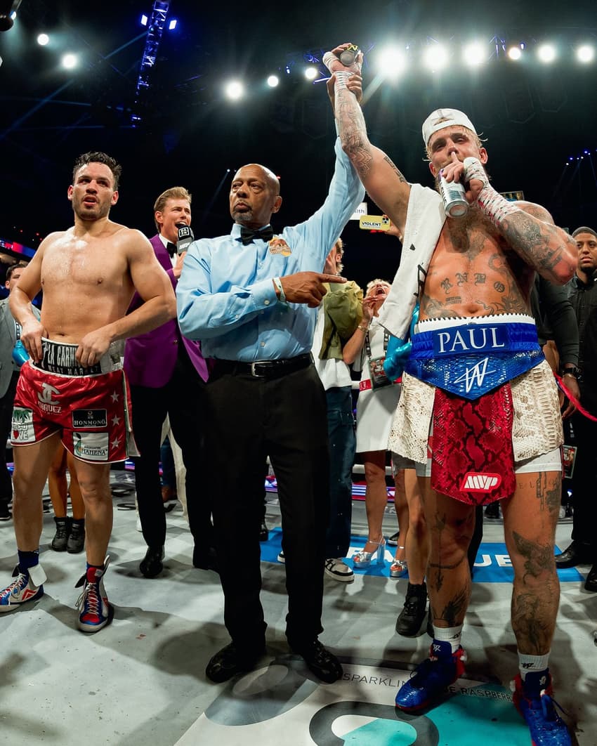 Jake vem de vitória sobre Chavez Jr (Foto: Reprodução Instagram Jake Paul)