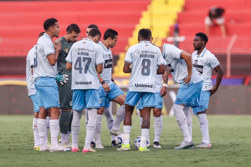 jogadores Grêmio Sport Brasileirão