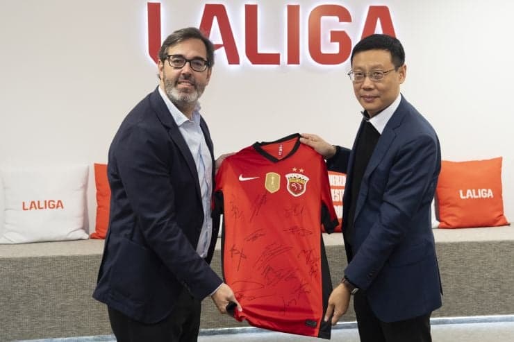 Clube chinês visita sede da LaLiga: entenda o intercâmbio (Foto: Divulgação / La Liga)