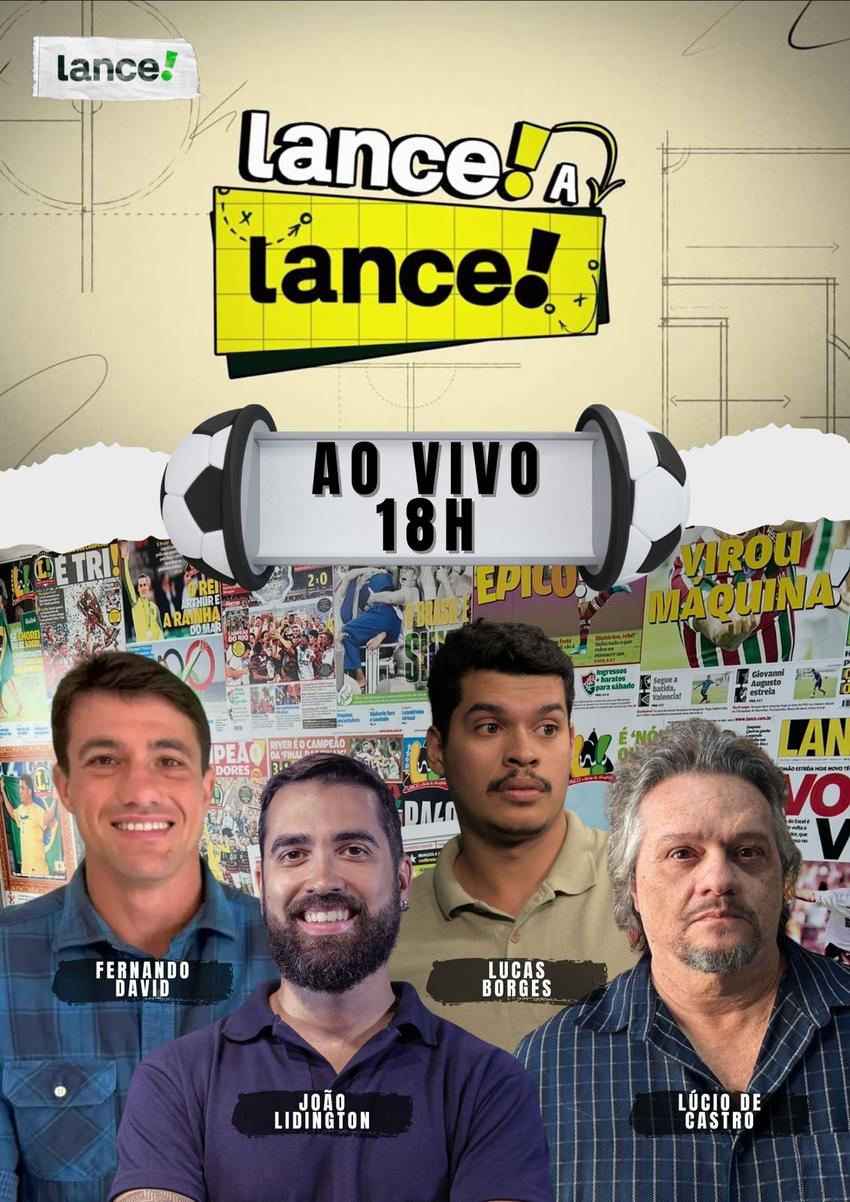 Edição de Lance! a Lance! desta sexta-feira (19) (Foto: Arte/Lance)