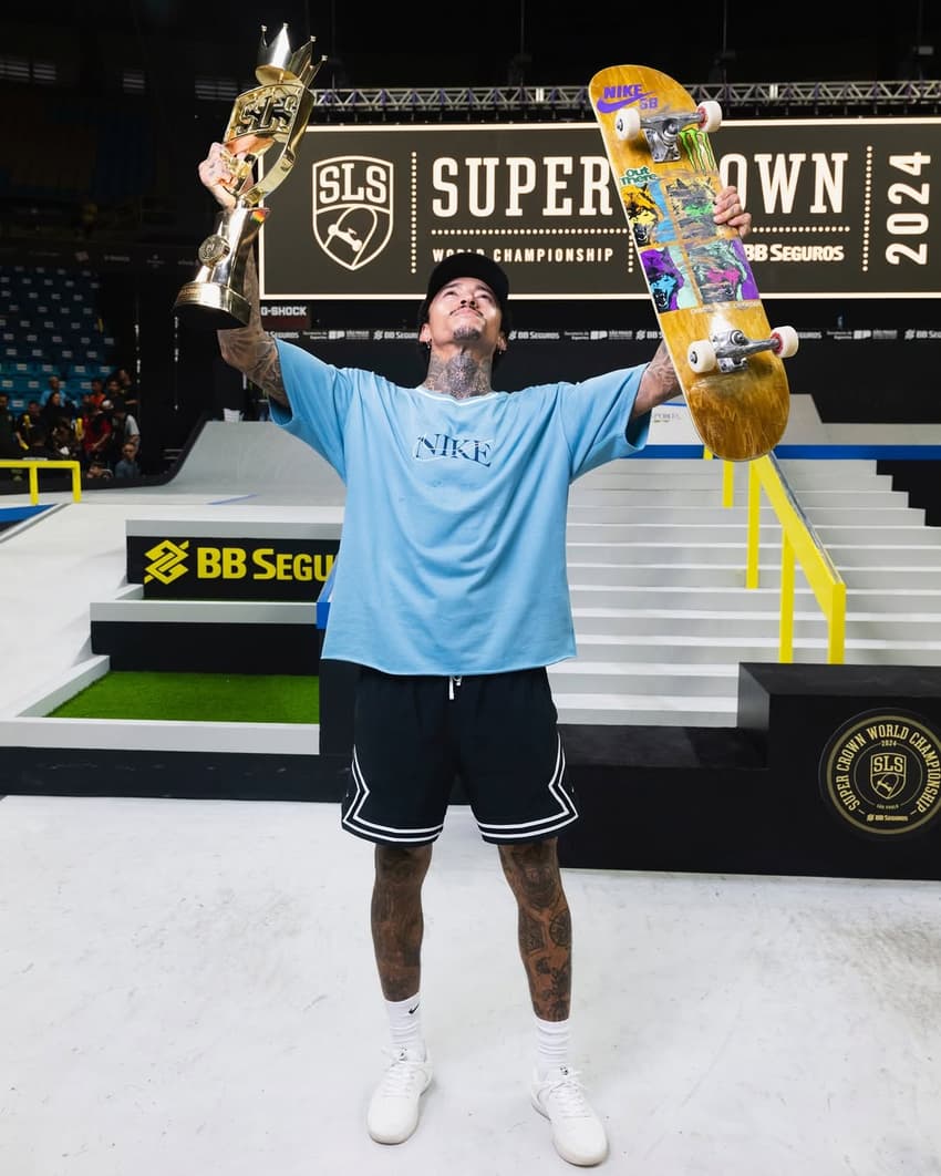 Nyjah Huston levou o Super Crown em 2024