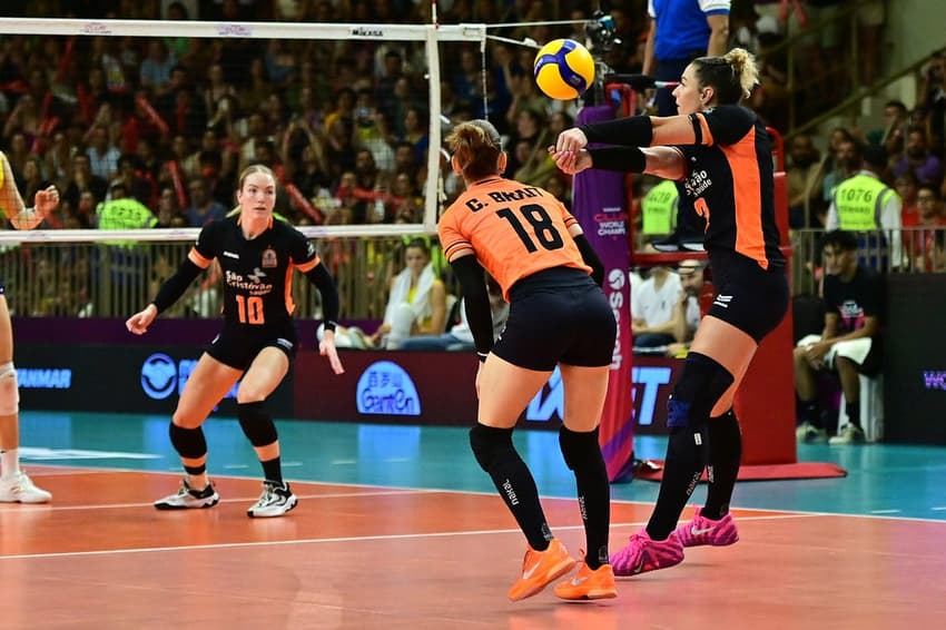 Osasco foi o primeiro time a ganhar um set do Conegliano