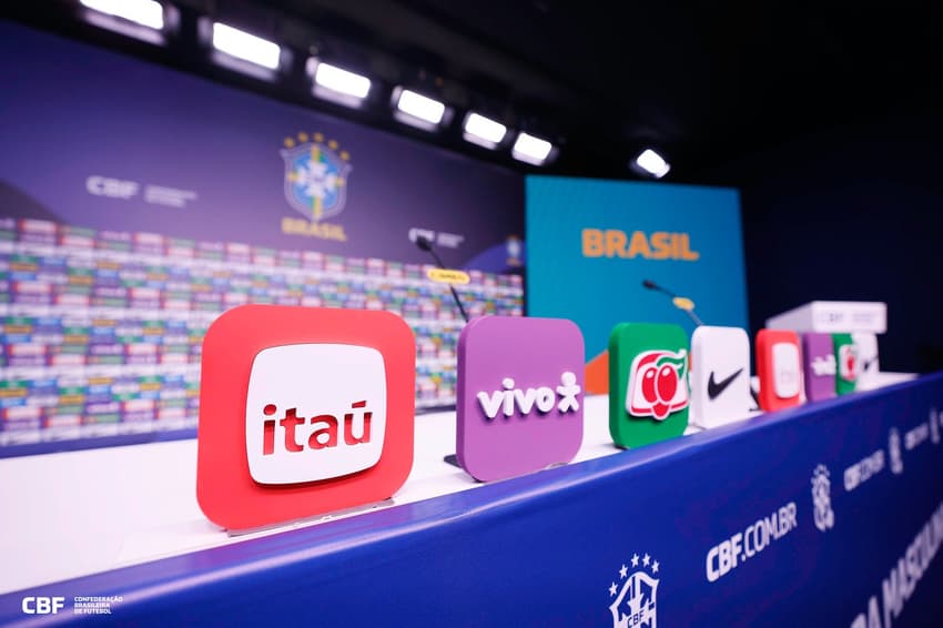 Apenas cinco patrocinadores exibiram marcas junto à Seleção nos últimos anos