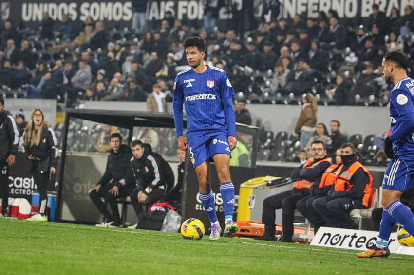 Paulo Vitor é jogador do AFS, de Portugal (Foto: Divulgação/AFS)