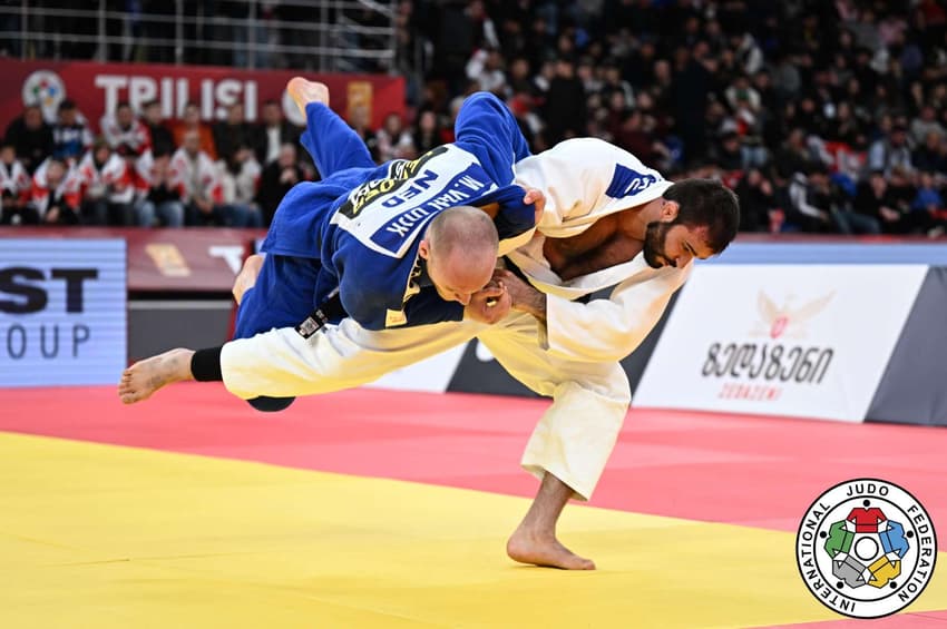 Rafael Macedo aplica golpe no Grand Slam de Tbilisi