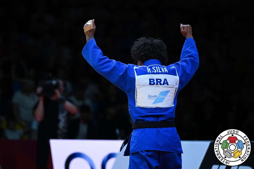 Rafaela Silva foi bronze no Grand Slam do Cazaquistão