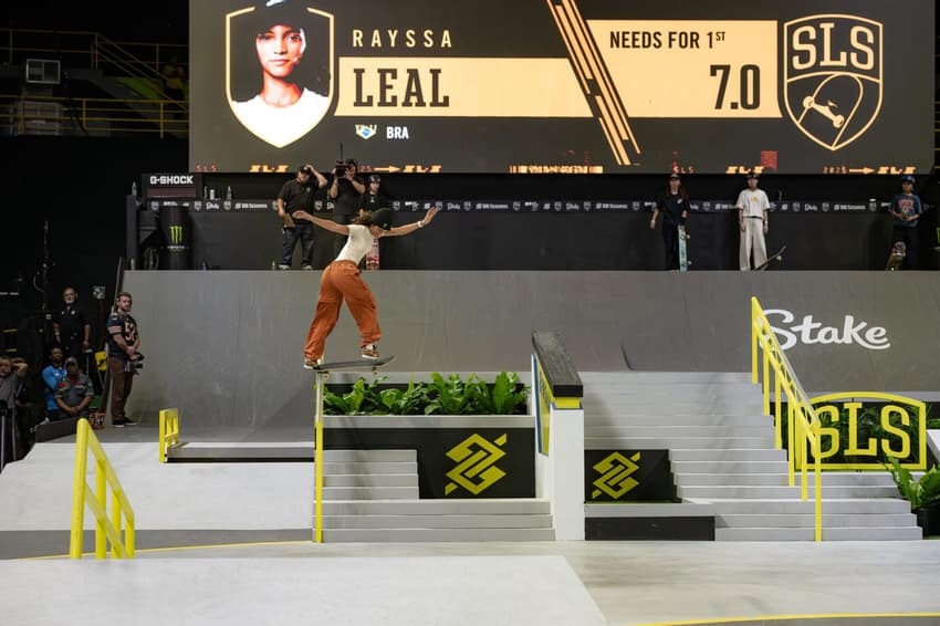 Rayssa Leal em ação no SLS Super Crown (Foto: Pablo Vaz/SLS)