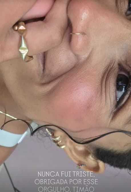 Rayssa Leal celebra título do Corinthians na Copa do Brasil (Foto: Reprodução/Instagram)