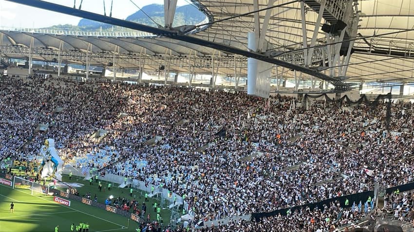 Setor Sul do Maracanã, destinado a torcida do Vasco (Foto: Pedro Cobalea/Lance!)