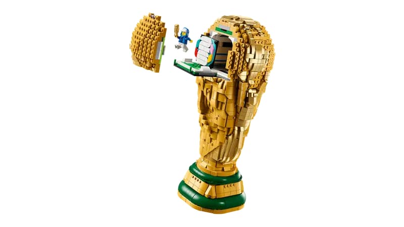 Troféu da Copa do Mundo é 1º produto de parceria da Fifa com a Lego