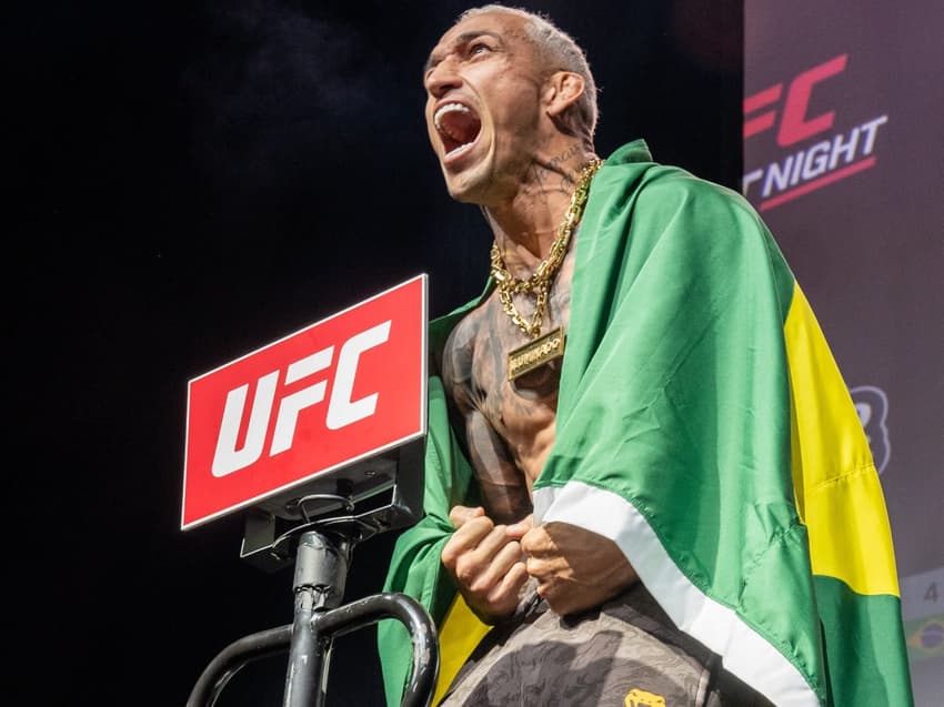 Do Bronx pronto para o UFC Rio (Foto: Reprodução Twitter UFC )