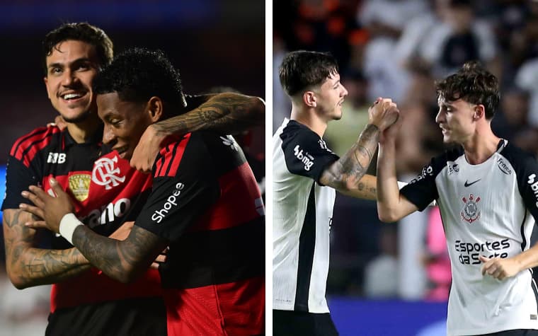 Flamengo e Corinthians decidem a Supercopa Rei (Foto: Gazeta Press)