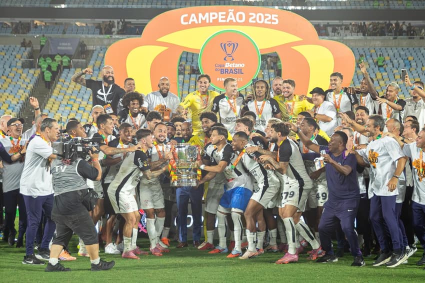 Corinthians foi campeão da Copa do Brasil em 2025 (Foto: Léo Barrilari/GazetaPress)