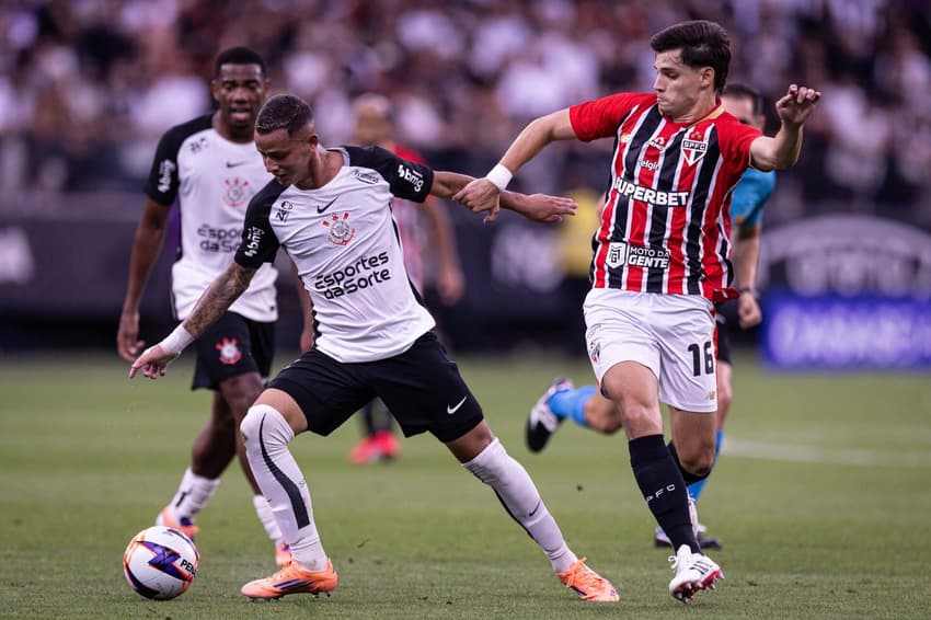 Corinthians e São Paulo fizeram um clássico disputado na Neo Química Arena (Foto: Victor Froes/Agência F8/Gazeta Press)