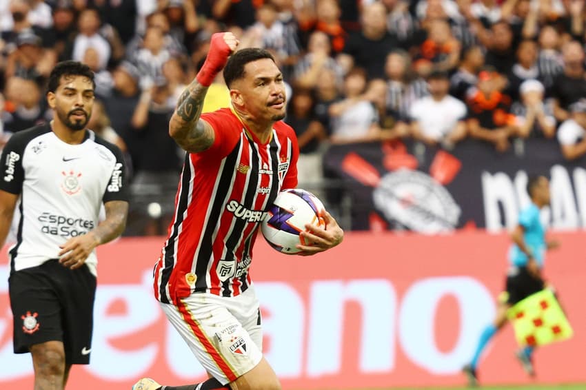 Luciano desabafou após empate com o Corinthians pela terceira rodada do Paulistão ( Foto: Luis Moura / WPP )