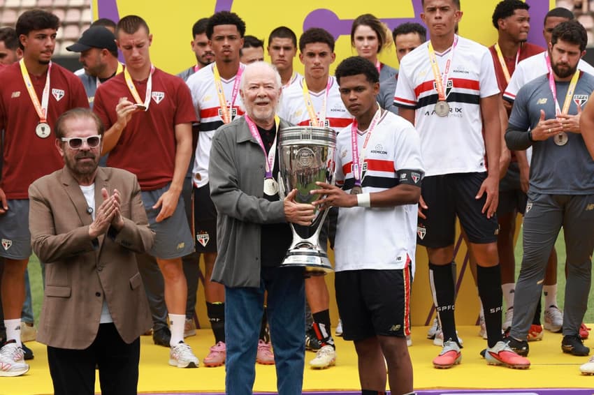 Harry Massis assumiu o São Paulo há pouco mais de uma semana (Foto: Leco Viana/Thenews2/Gazeta Press) <br>