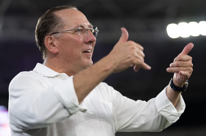 John Textor marcou presença na goleada do Botafogo (Foto: Jorge Rodrigues/AGIF/GazetaPress)