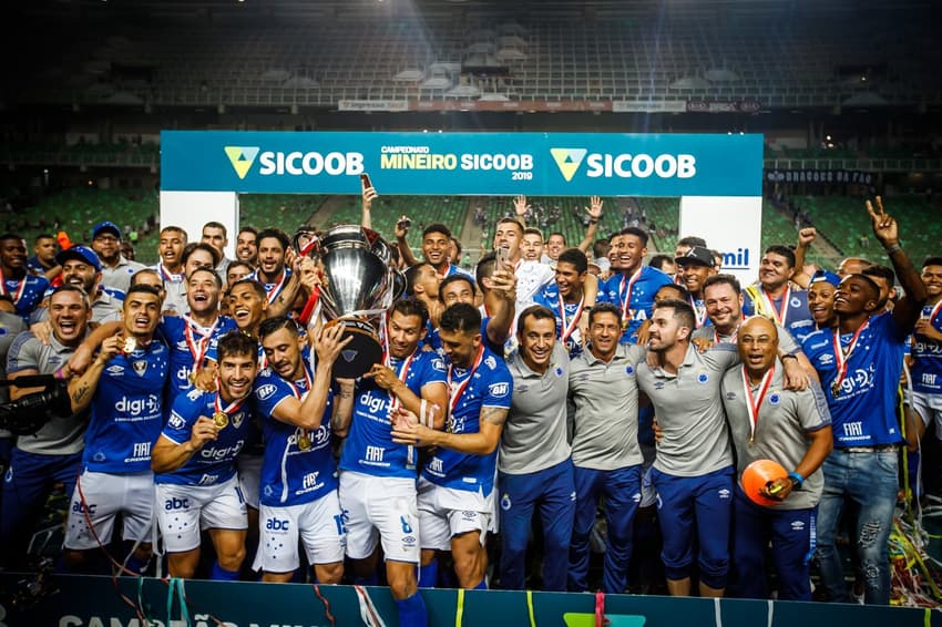 Cruzeiro venceu o Mineiro em 2019 (Foto: Vinnicius Silva/Cruzeiro  )