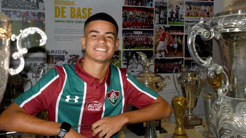 Miguel era tratado como grande joia do Fluminense (Foto: Mailson Santana/Fluminense FC)