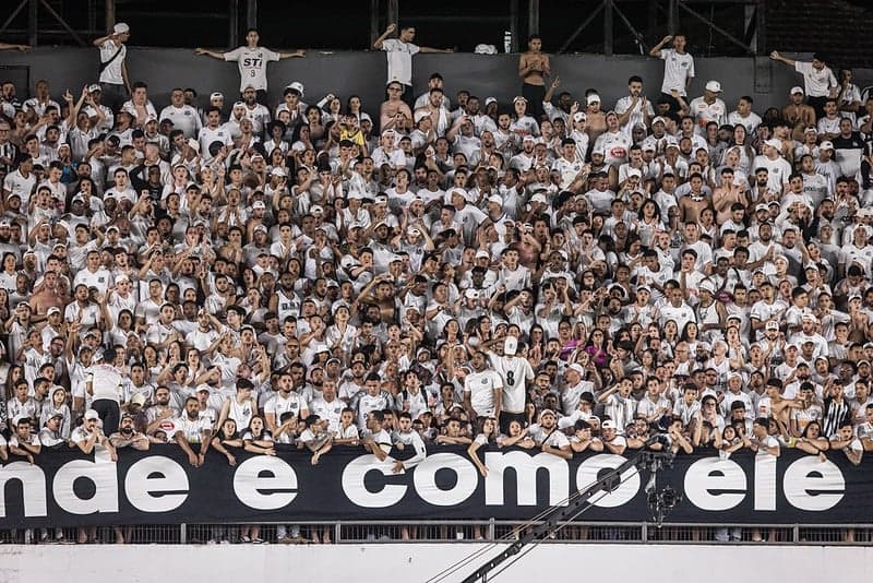 Santos inicia a venda de ingressos para o clássico contra o Corinthians neste sábado (17). (Foto: Raul Baretta/ Santos FC)