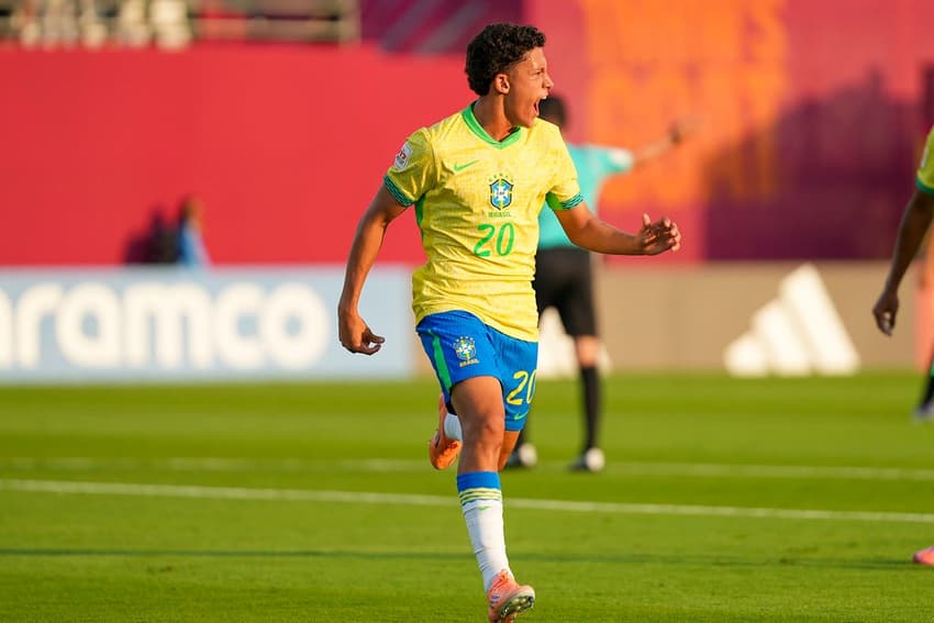 Felipe Morais pela Seleção Sub-20 (Foto: Nelson Terme/CBF)