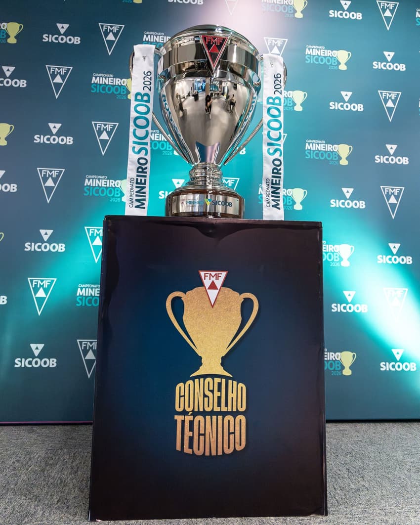 Troféu do Campeonato Mineiro (Foto : Tiago Trindade/Onefoto)
