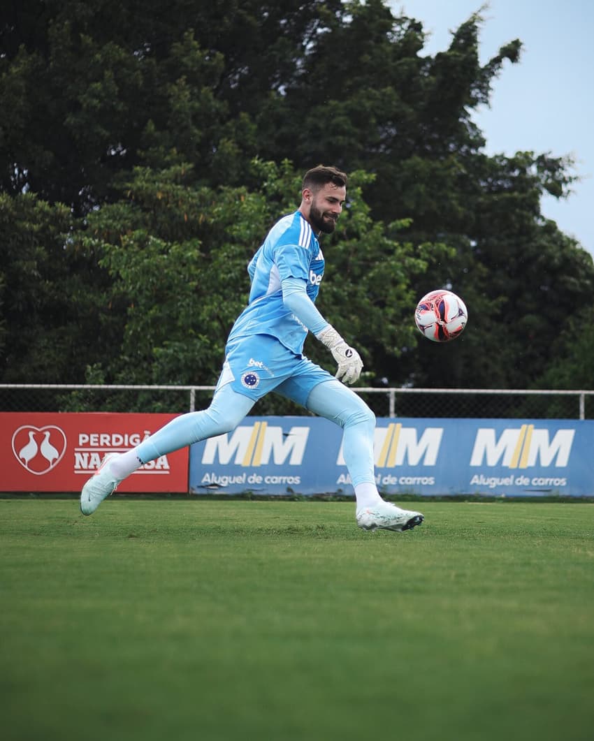 Matheus Cunha, goleiro do Cruzeiro (Foto: Gustavo Aleixo/Cruzeiro)