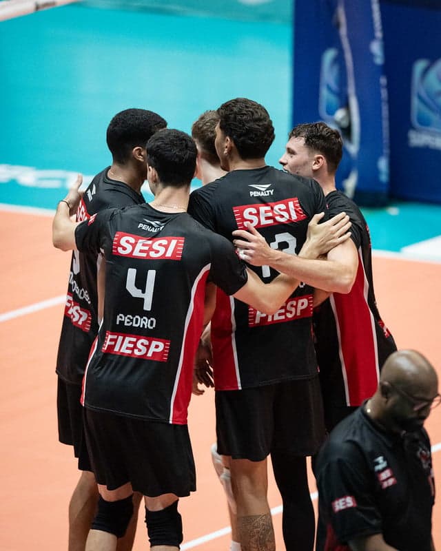 Joinville x Sesi Bauru na Superliga Masculina 25/26 (Foto: Divulgação/ Joinville Vôlei)