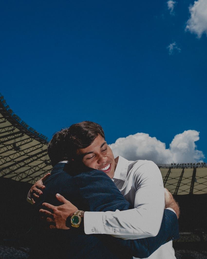 Kaio Jorge e Pedrinho (Foto: Yuri Laurindo/Cruzeiro)
