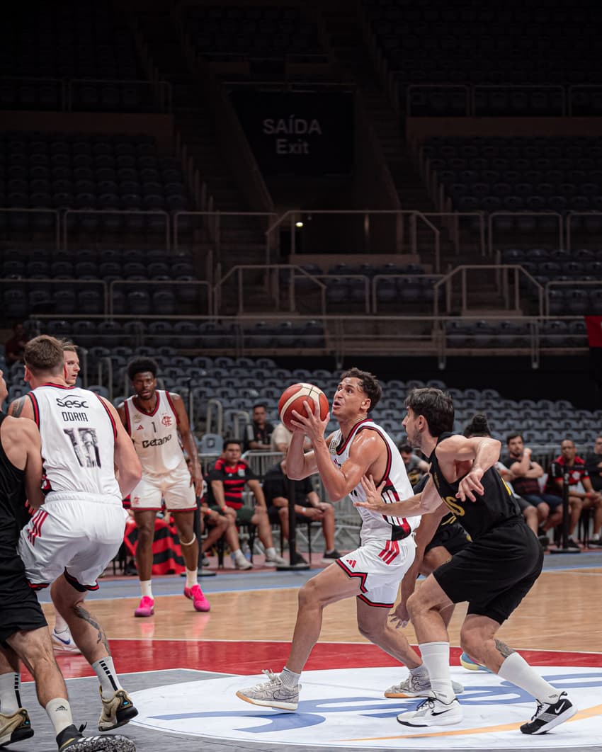 Flamengo vence Obras na BCLA (Foto: Paula Reis/ Flamengo)