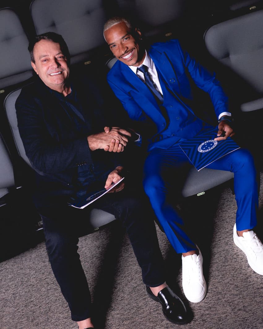 Matheus Pereira e Pedro Lourenço (Foto: Yuri Laurindo/ One9Content/Cruzeiro)