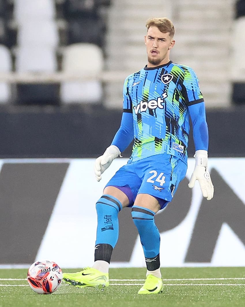 Léo Linck em ação pelo Botafogo (Foto: Vítor Silva/Botafogo)