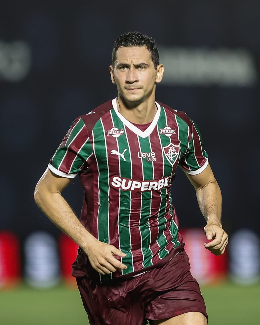 Ganso em ação pelo Fluminense contra o Nova Iguaçu (Foto: Lucas Merçon/ Fluminense FC)