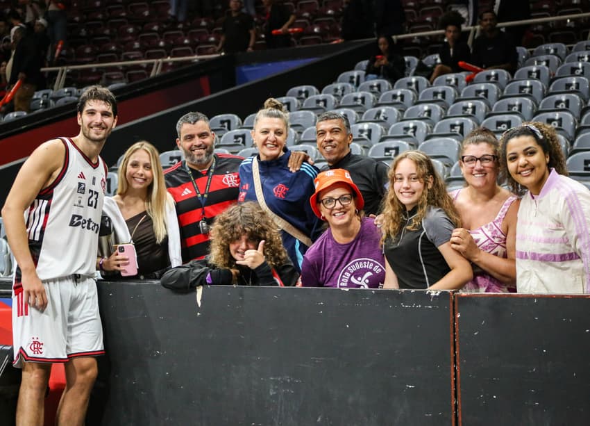 Kayo foi um dos principais nomes do Flamengo na vitória contra o Mogi pelo NBB (Foto: Juliana Nascimento / CRF)