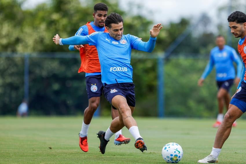 Acevedo deve ser titular do Bahia contra o Corinthians (Foto: Rafael Rodrigues / EC Bahia)