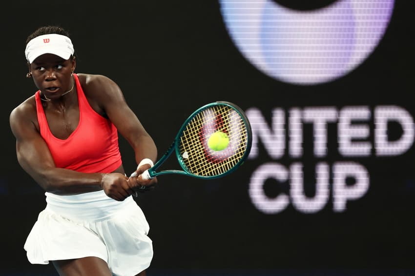 Victoria Mboko na United Cup (Foto: Izhar KHAN / AFP)