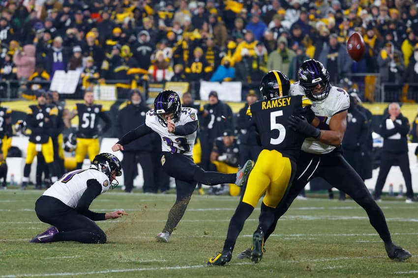Baltimore Ravens x Pittsburgh Steelers - NFL 2025/26 (Foto: Justin K. Aller / GETTY IMAGES NORTH AMERICA / Getty Images via AFP)