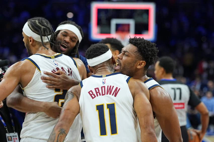 Denver Nuggets x Philadelphia 76ers (Foto: Mitchell Leff / GETTY IMAGES NORTH AMERICA / Getty Images via AFP)