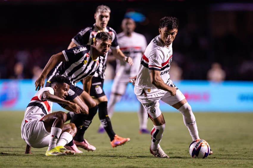 AO VIVO São Paulo e Santos se enfrentam no Morumbis pelo Paulistão
